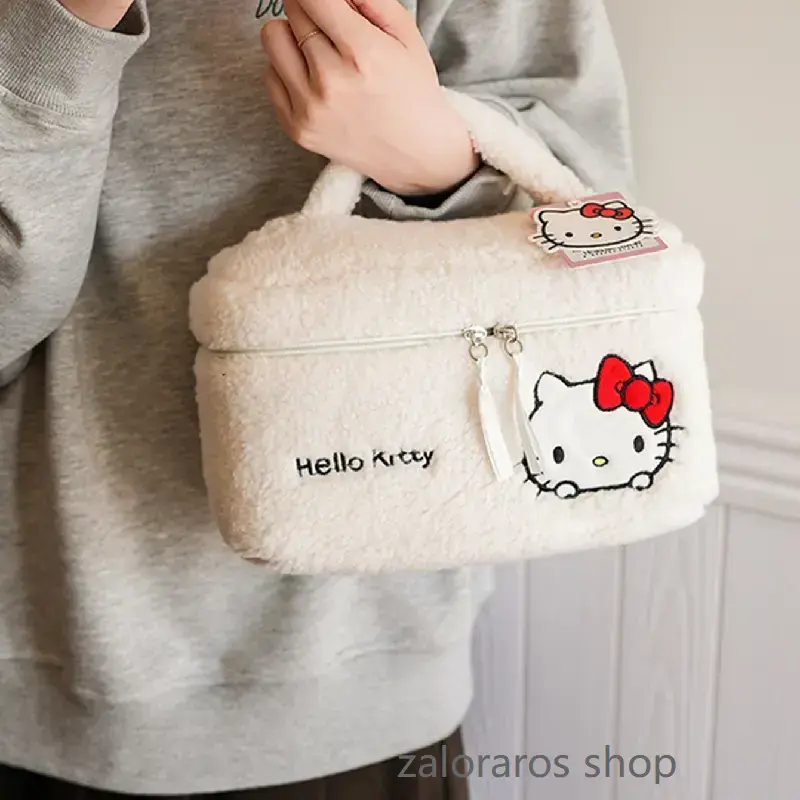 Hello Kitty Plush Cosmetic Bag(Classic Series)