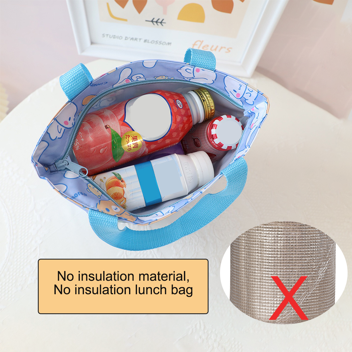 (Brand Authorized)Sanrio Regular Non-insulated Lunch Bag