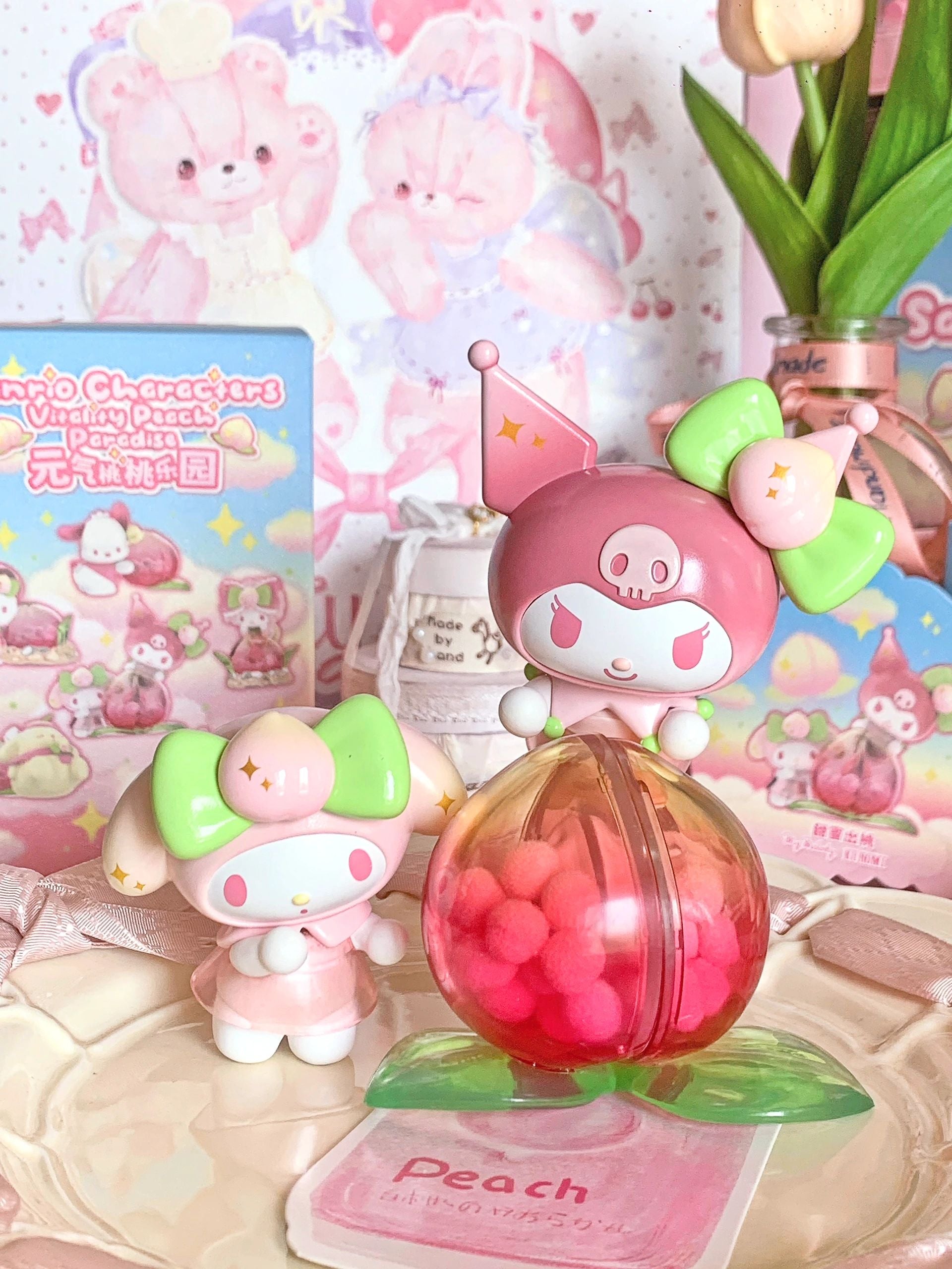 Sanrio Toptoy Vitality Peach Paradise Blind Box Figures