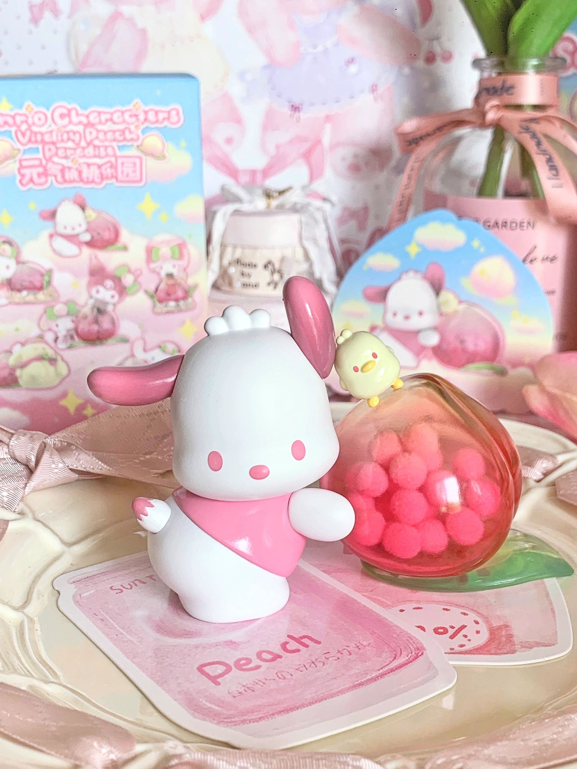 Sanrio Toptoy Vitality Peach Paradise Blind Box Figures
