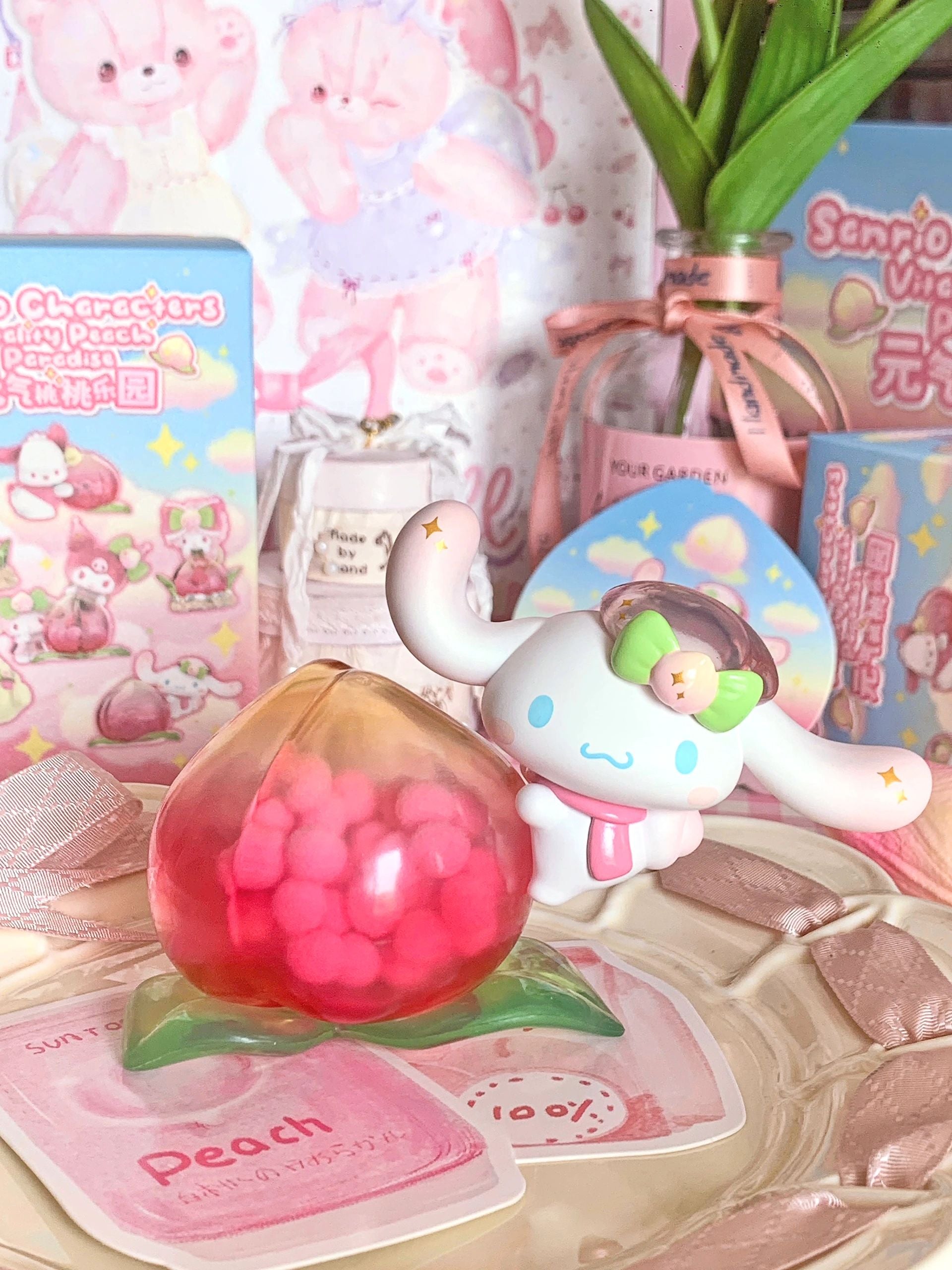 Sanrio Toptoy Vitality Peach Paradise Blind Box Figures