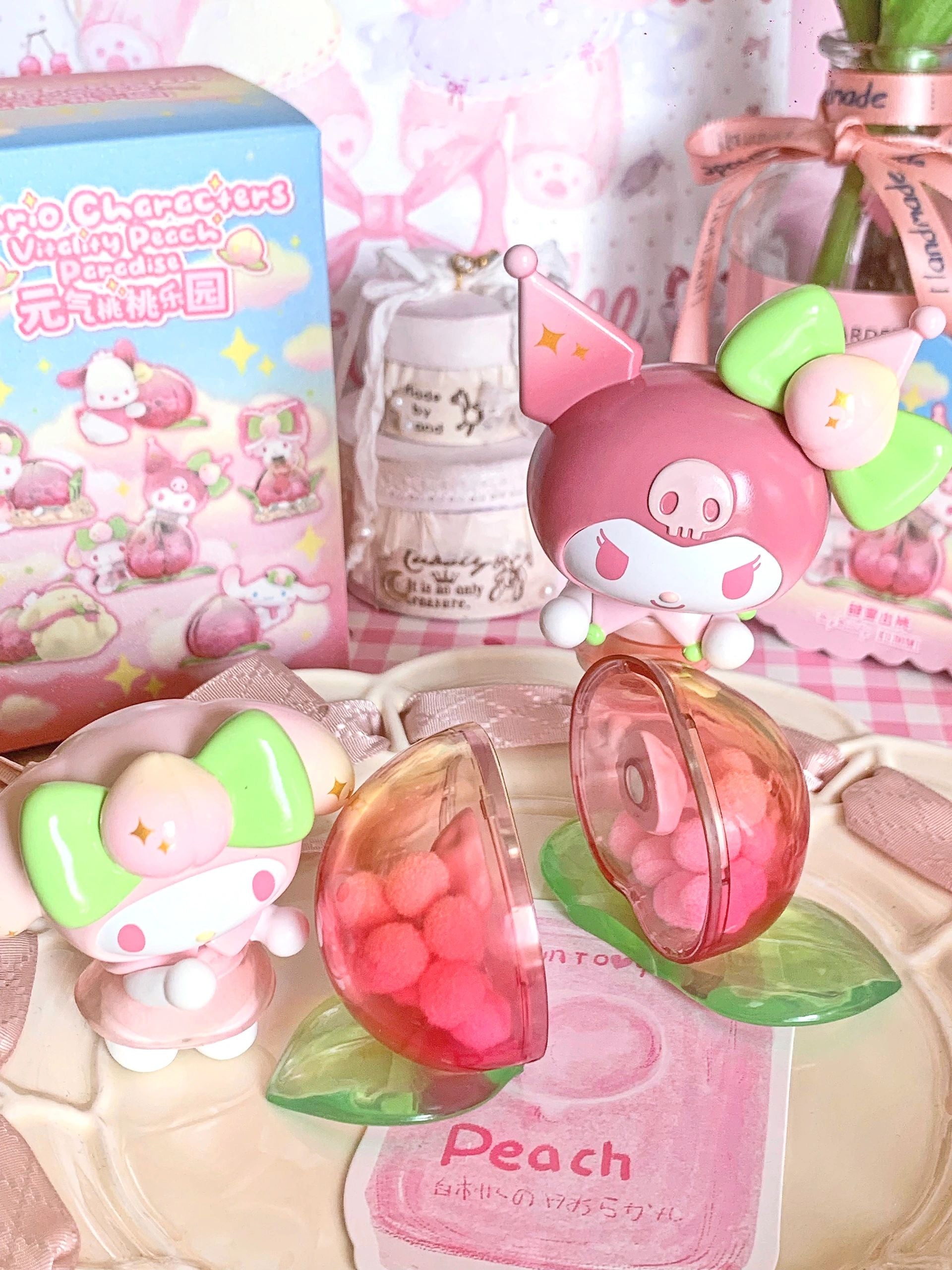 Sanrio Toptoy Vitality Peach Paradise Blind Box Figures
