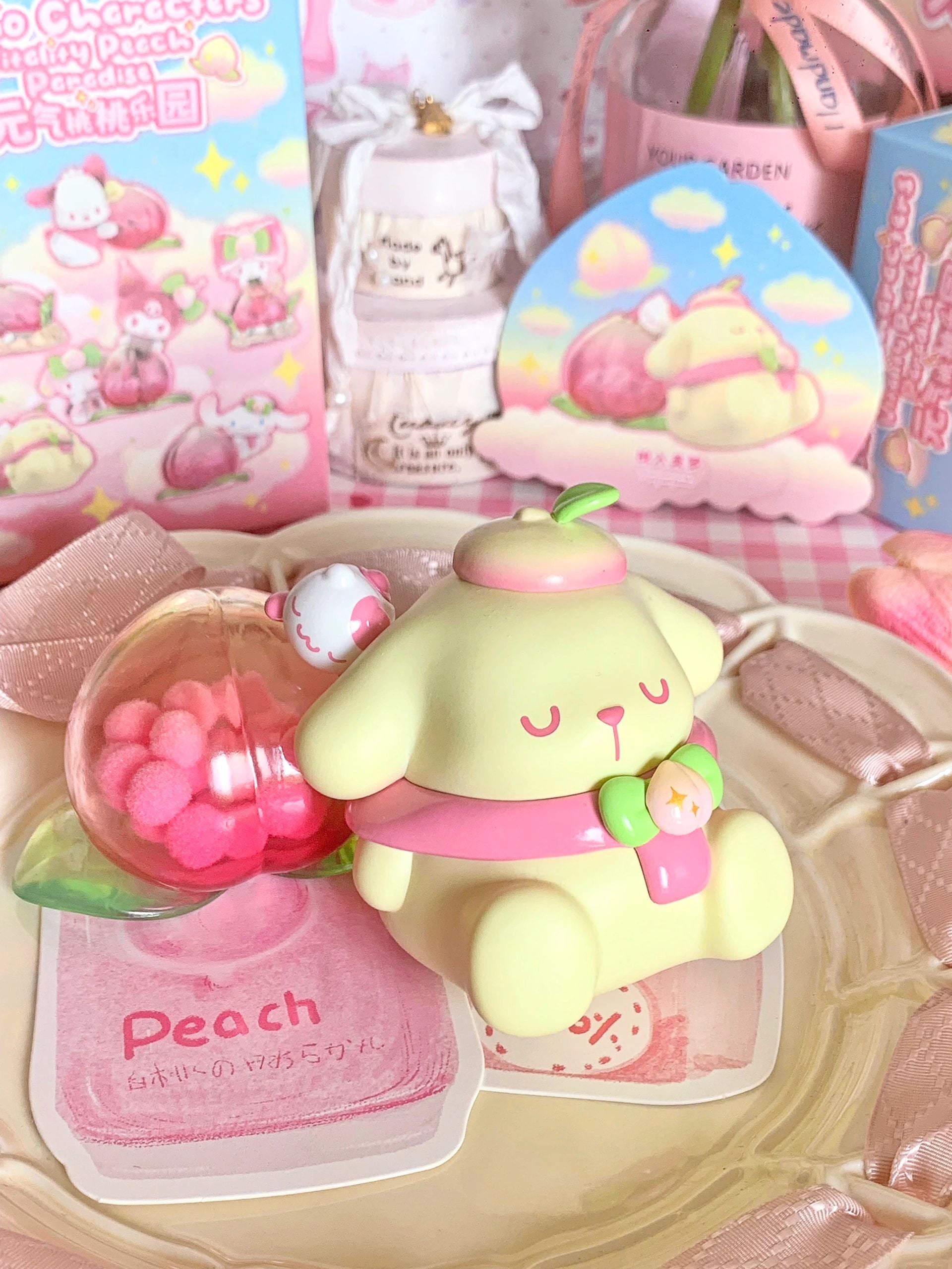 Sanrio Toptoy Vitality Peach Paradise Blind Box Figures