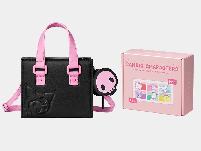 Sanrio Crossbody Messenger Bag Classic Cambridge Bag Work Cross-body Bag Satchel Purse Handbag（gift box packaging）