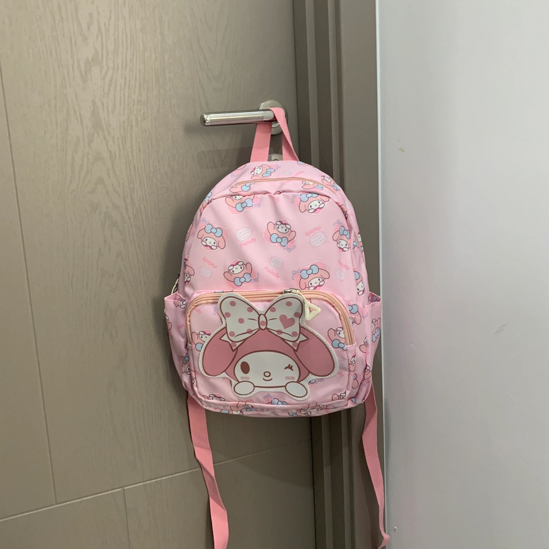 Sanrio Pocket Adult Womens Double Strap Shoulder Bag Purse Backpack