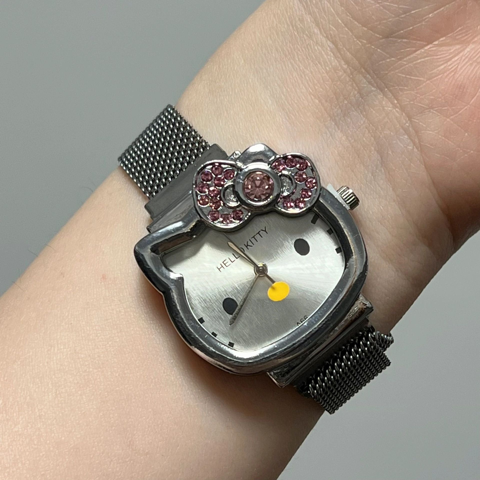 KT Crystal Watch Adjustable Metal Strap