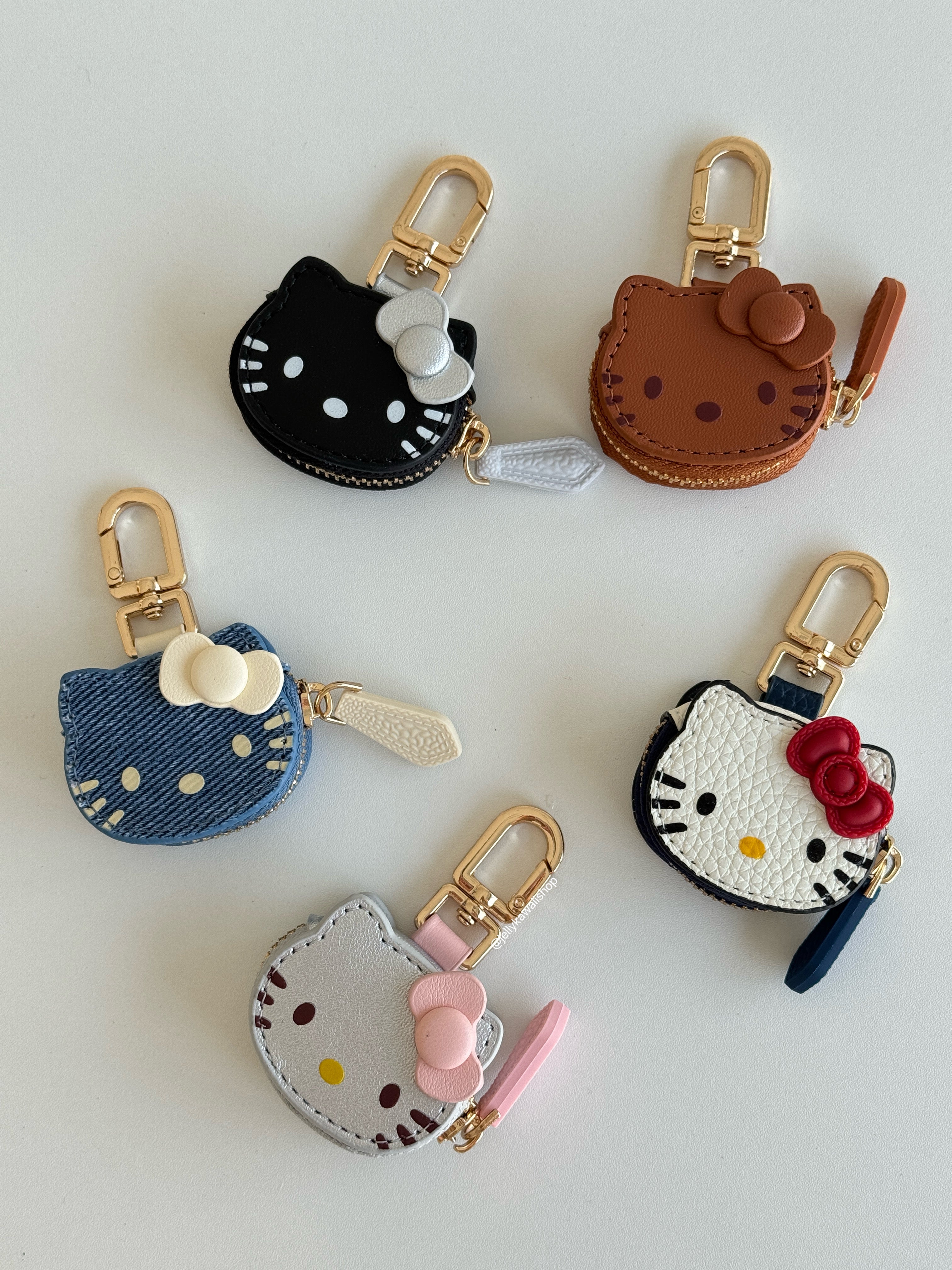 Mini Hellokitty Bag Charms Keychains Accessories