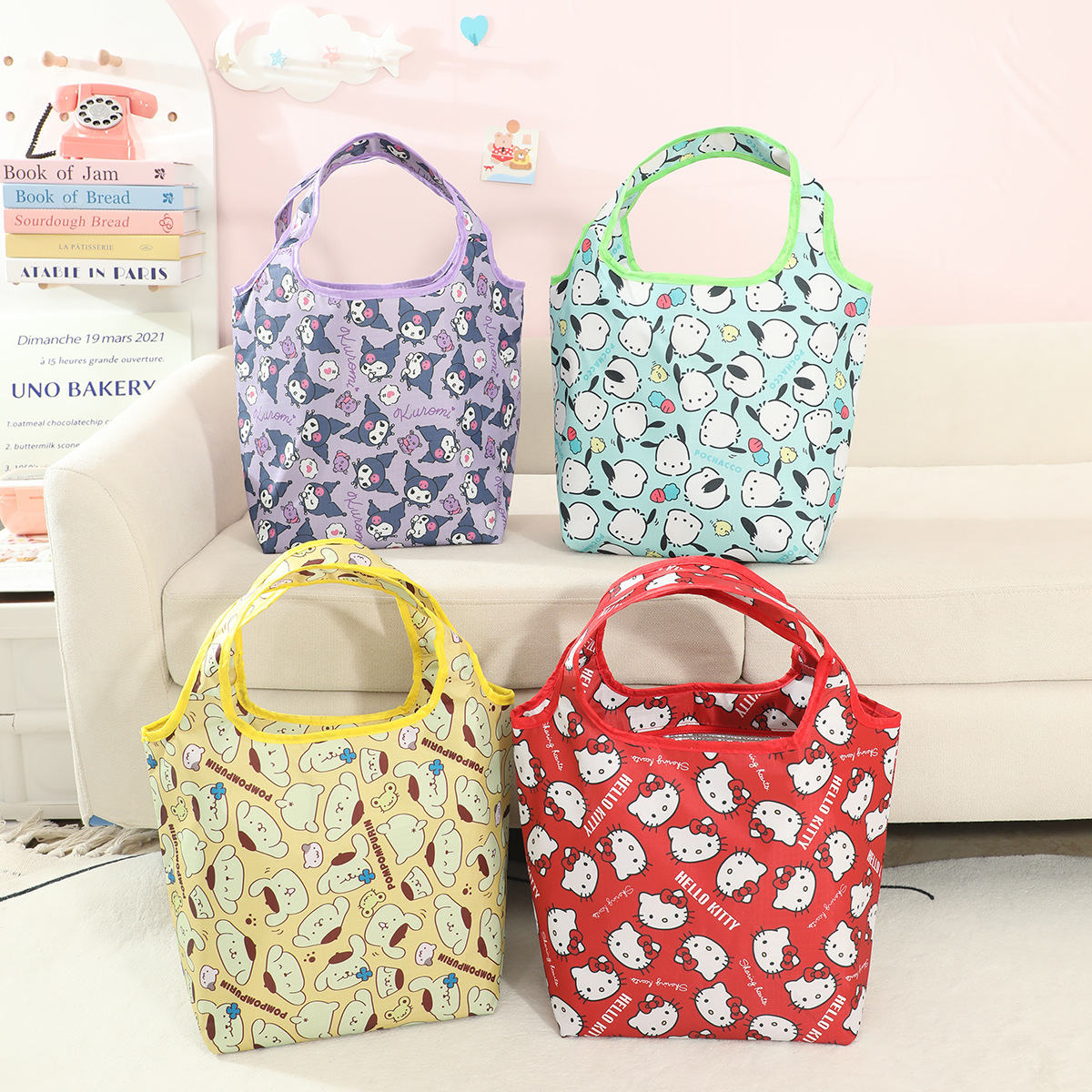(Brand Authorized)Sanrio Lnsulated Lunch Bags