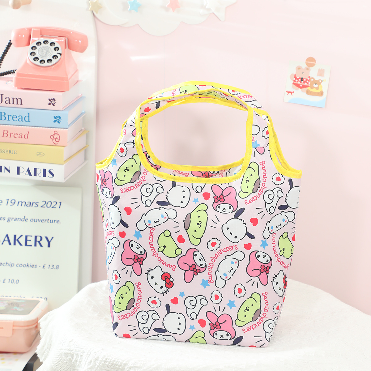 (Brand Authorized)Sanrio Lnsulated Lunch Bags