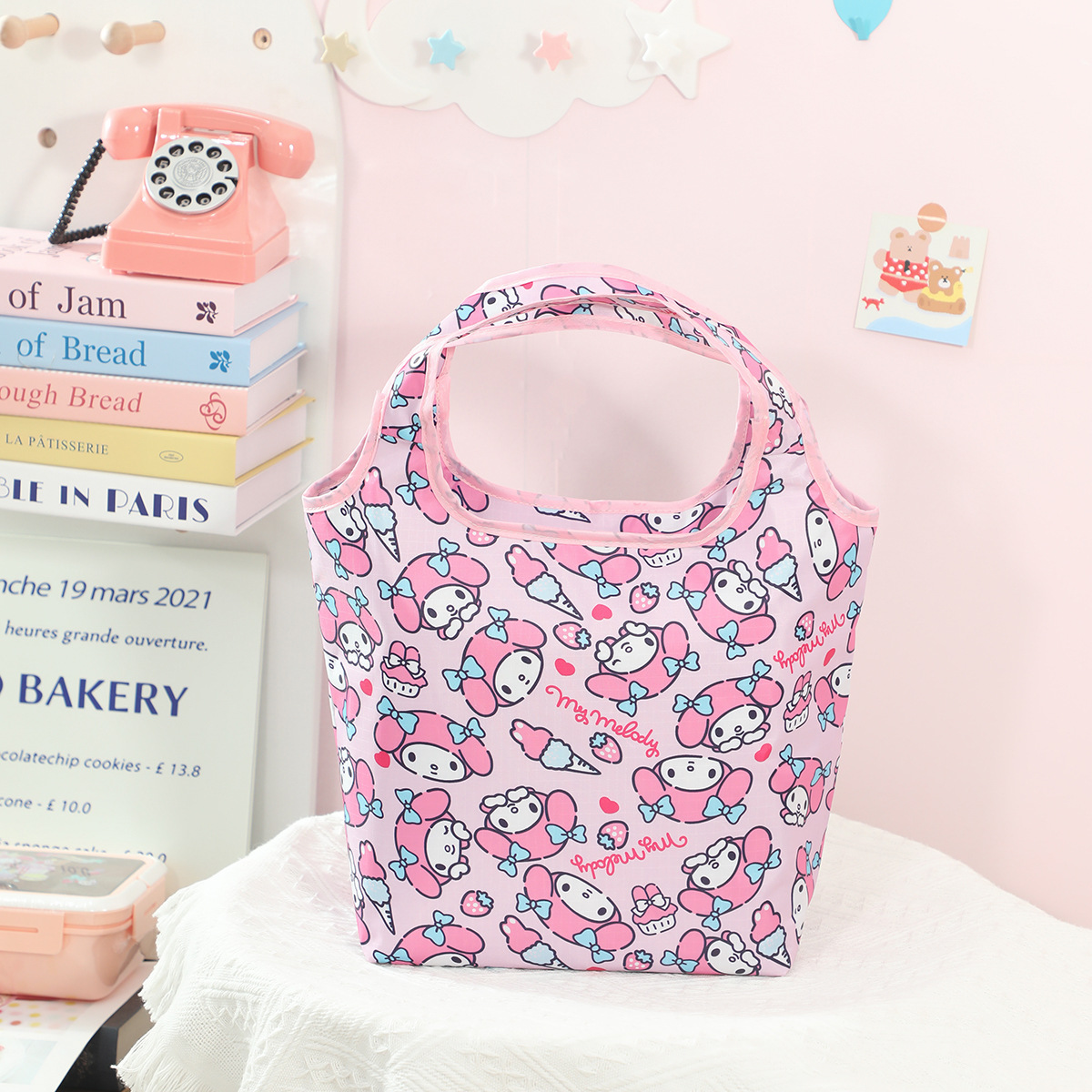 (Brand Authorized)Sanrio Lnsulated Lunch Bags