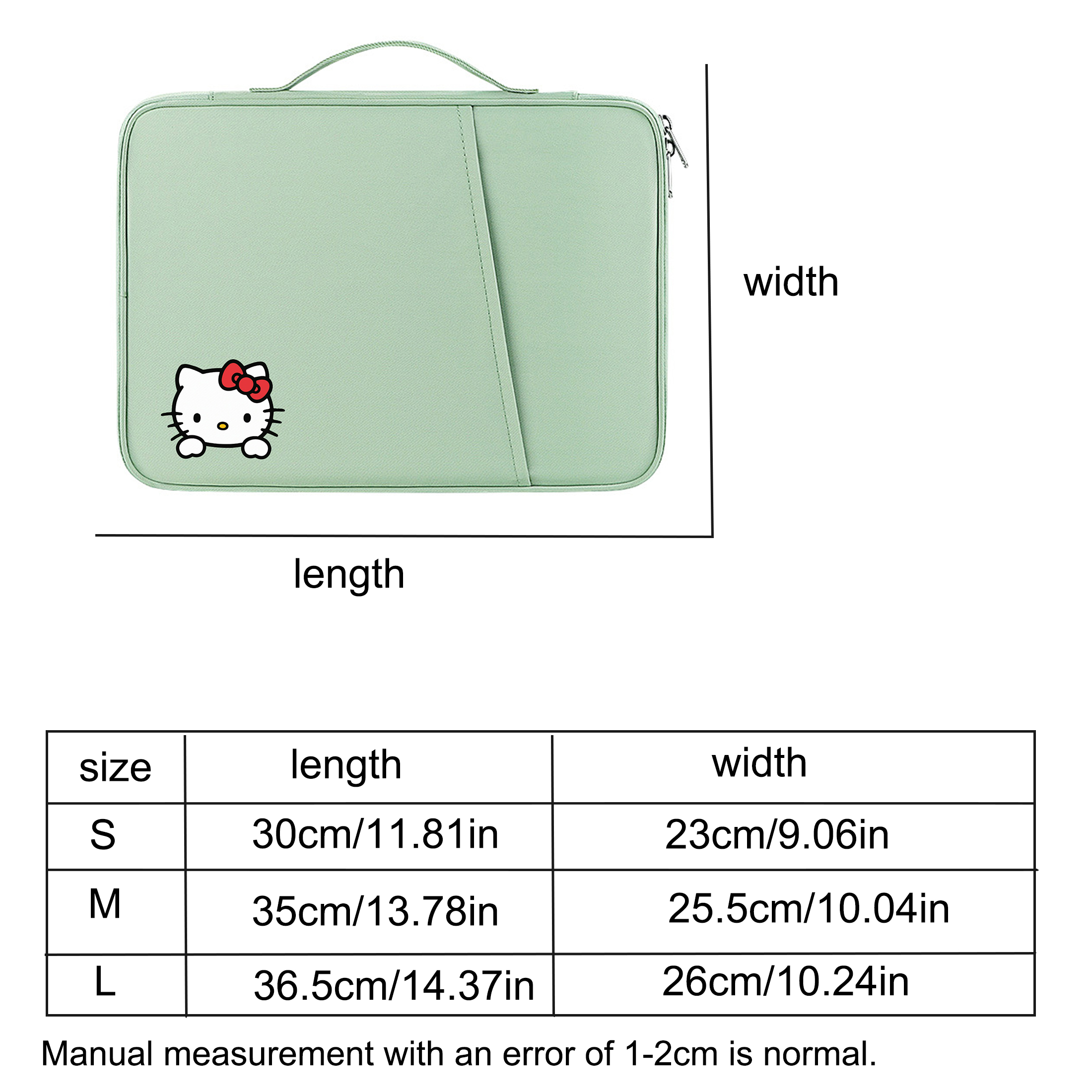 (Brand Authorized)Hello Kitty Portable Women's Laptop Bag