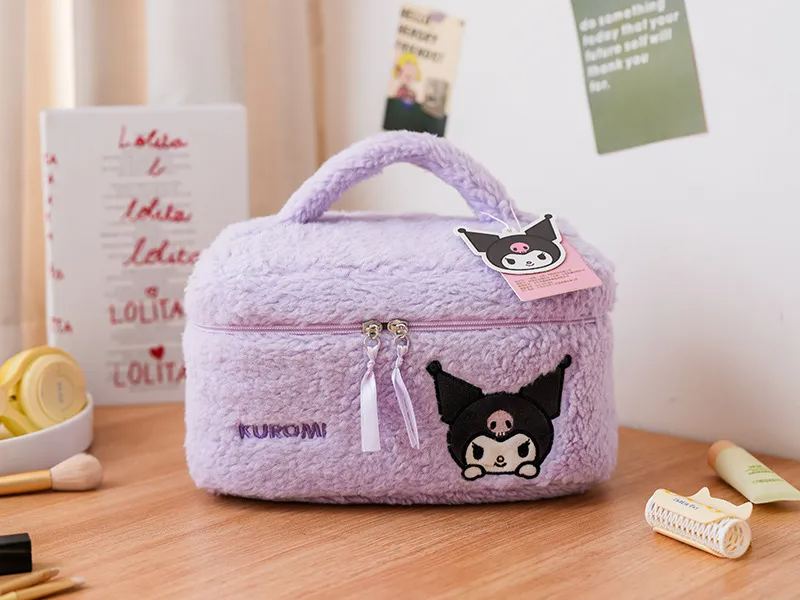 Zaloraros x Hello Kitty and Friends Plush Makeup Bag(Lovers' Day Series)