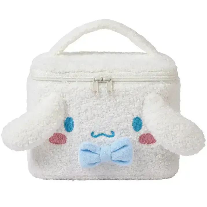 Cinnamoroll Collaboration Sherpa Fleece Portable Makeup Bag