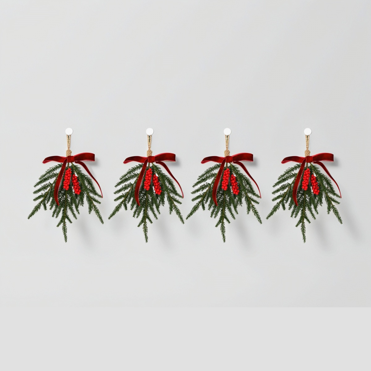 🔥CHRISTMAS ON SALE🔥Real Touch Christmas Mini Swag