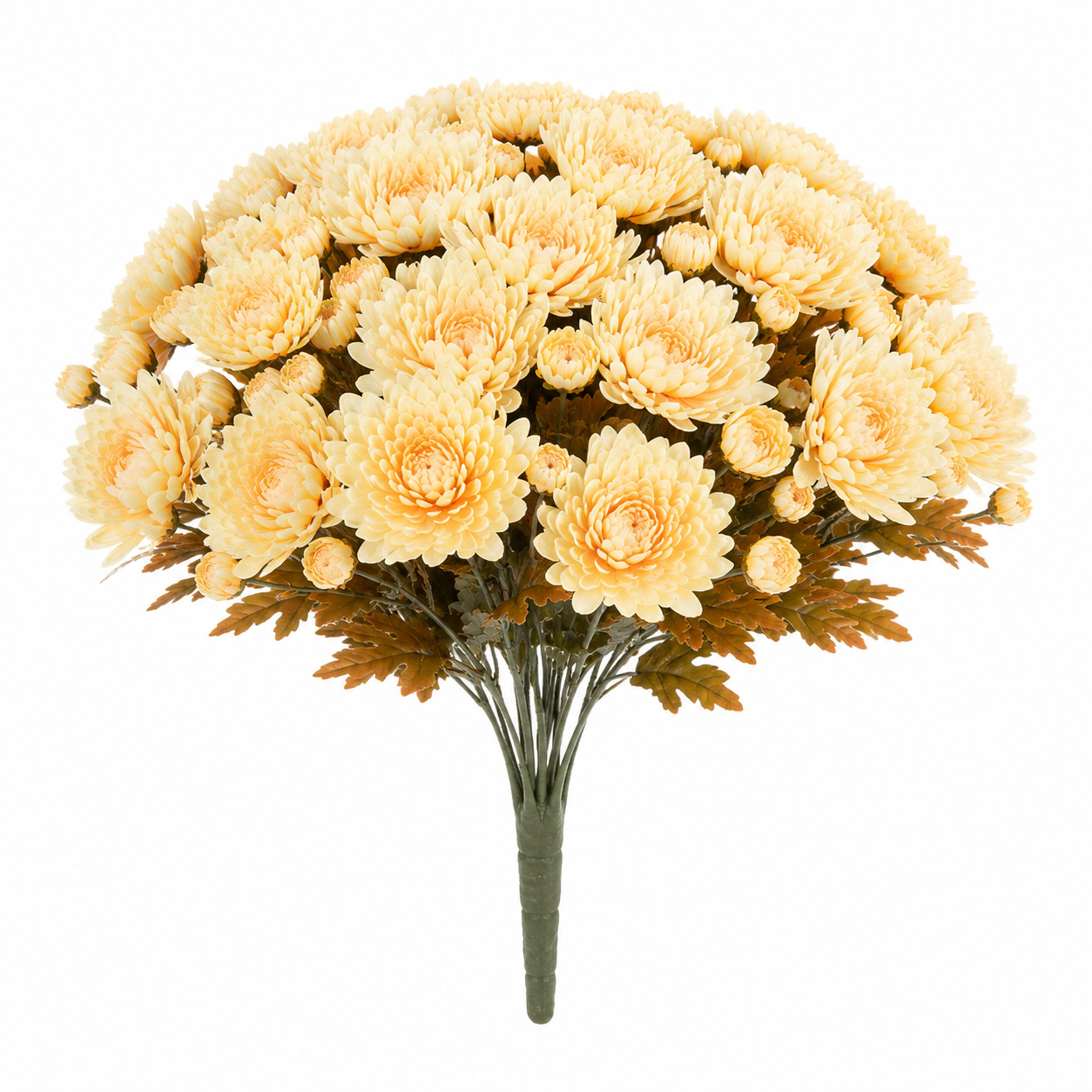 Autumn Bloom Faux Chrysanthemum Bush
