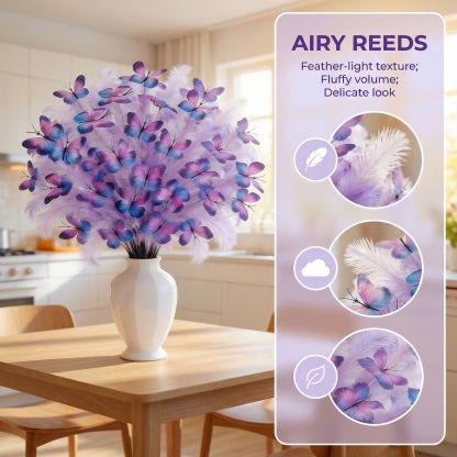 Butterfly Reed Artificial Flowers