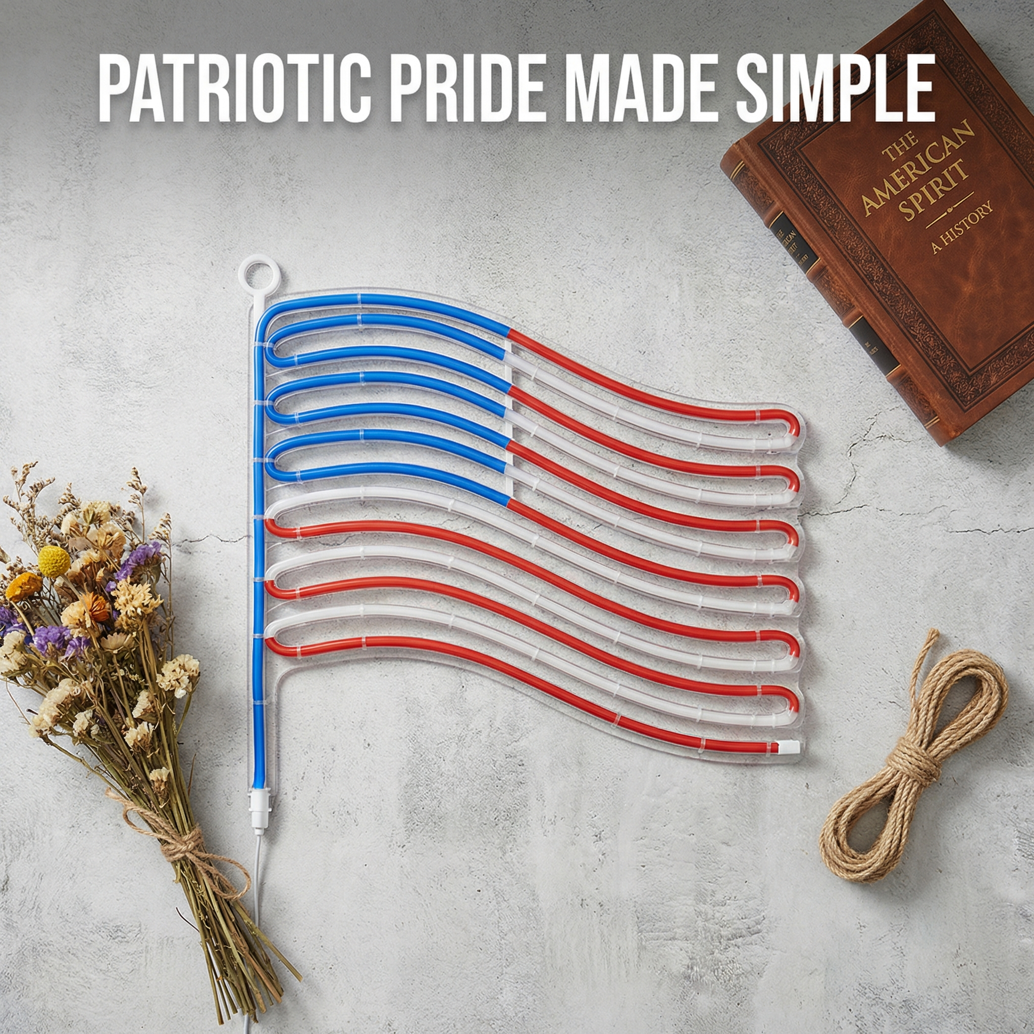 American Flag Weblight