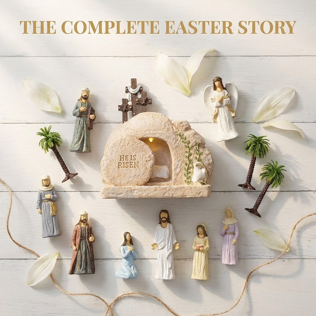 LED Resurrection Scene Set