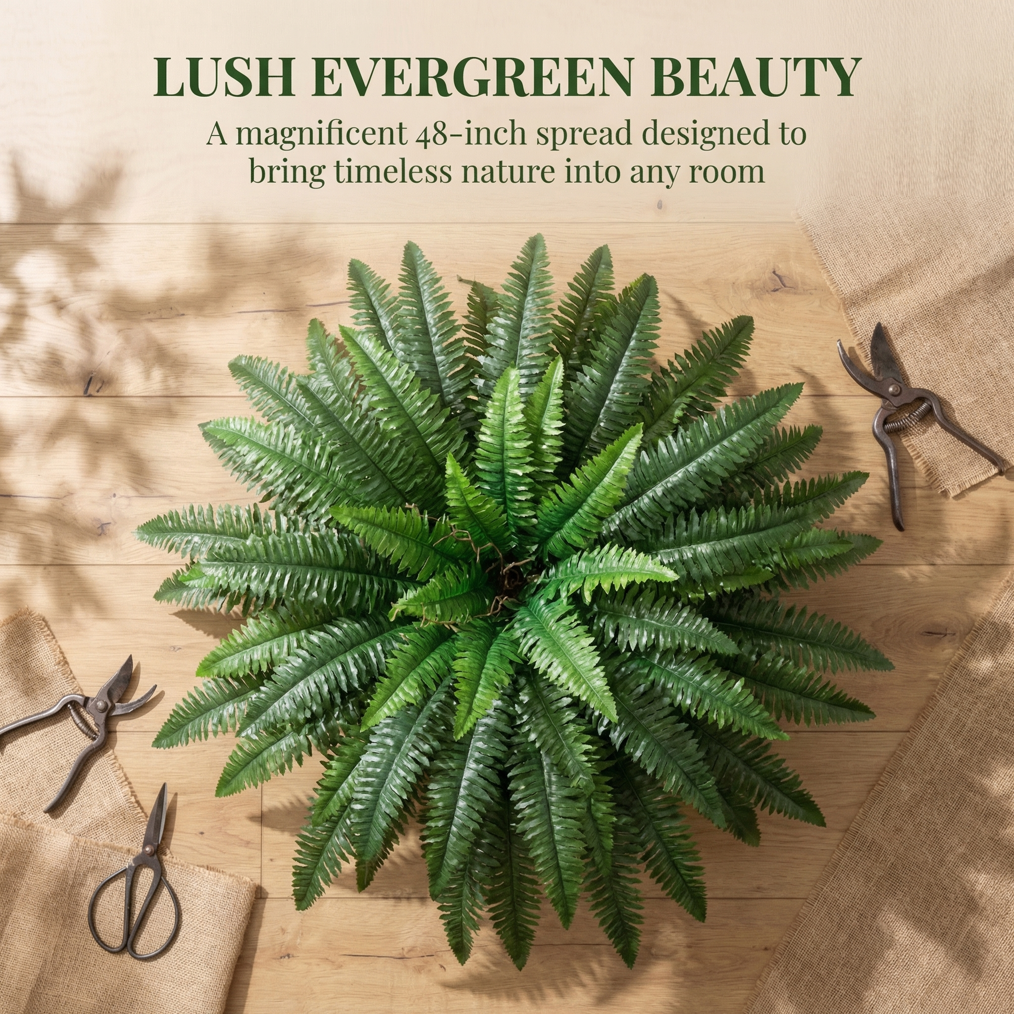 Artificial Boston Fern