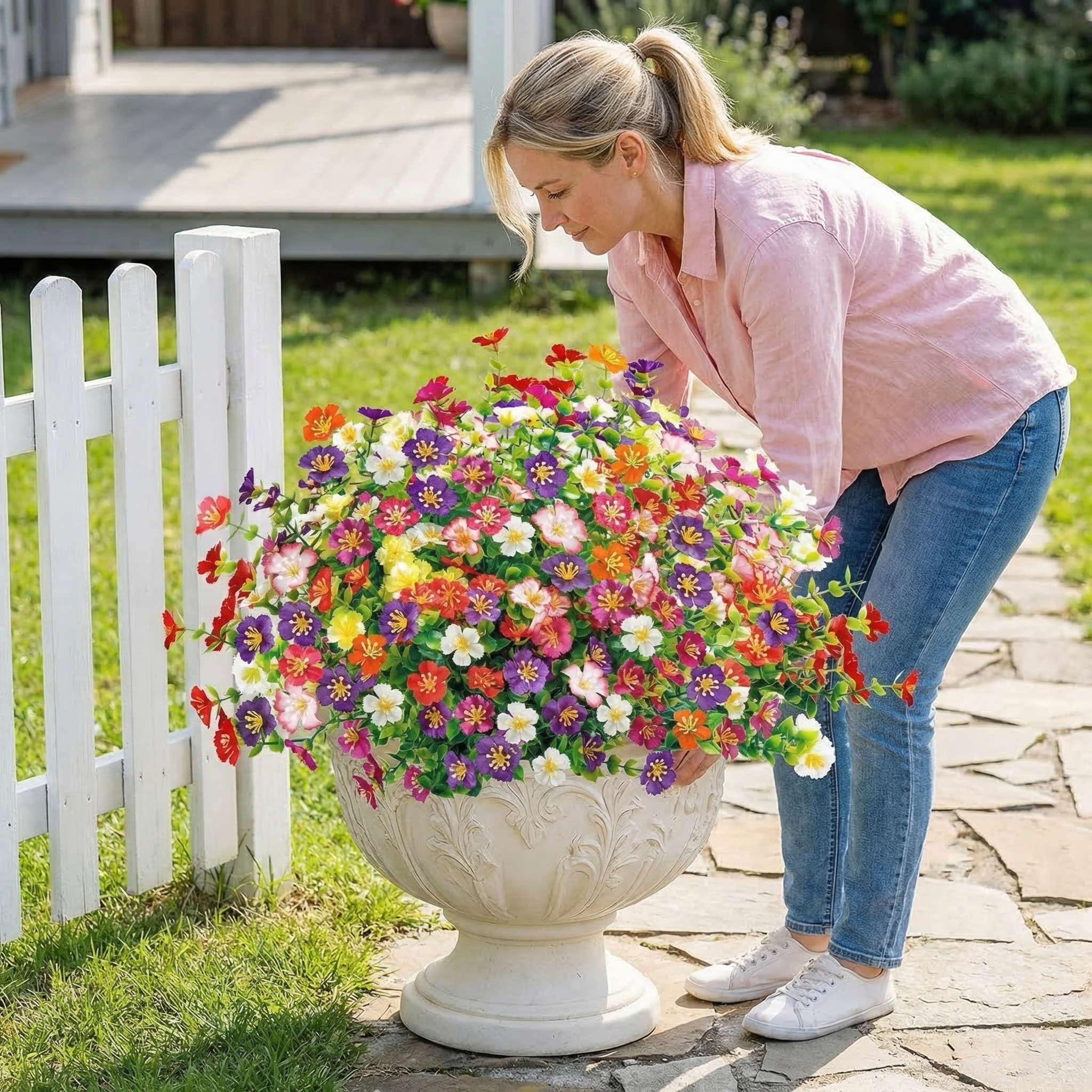 Silk Bulk Daisy Bouquet