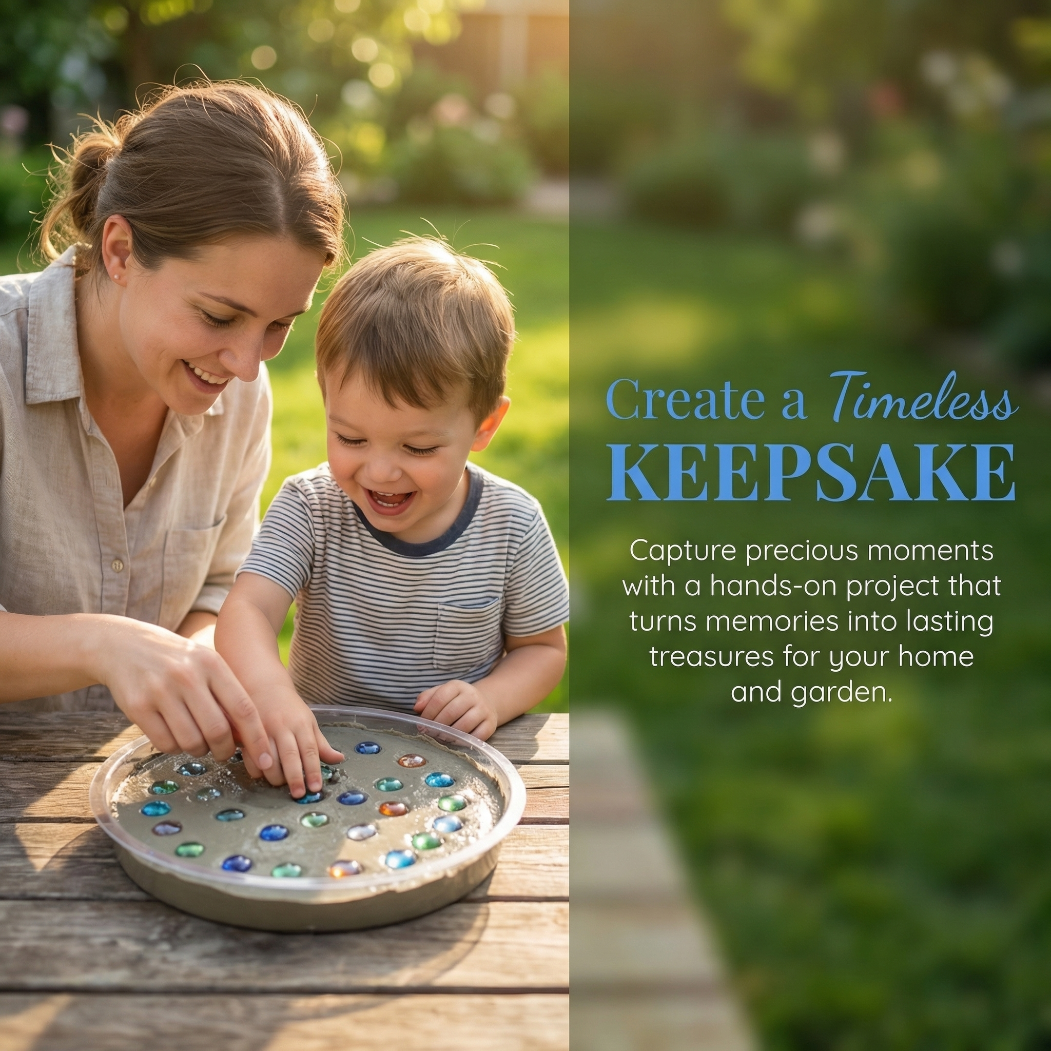 Large DIY Stepping Stone Kit