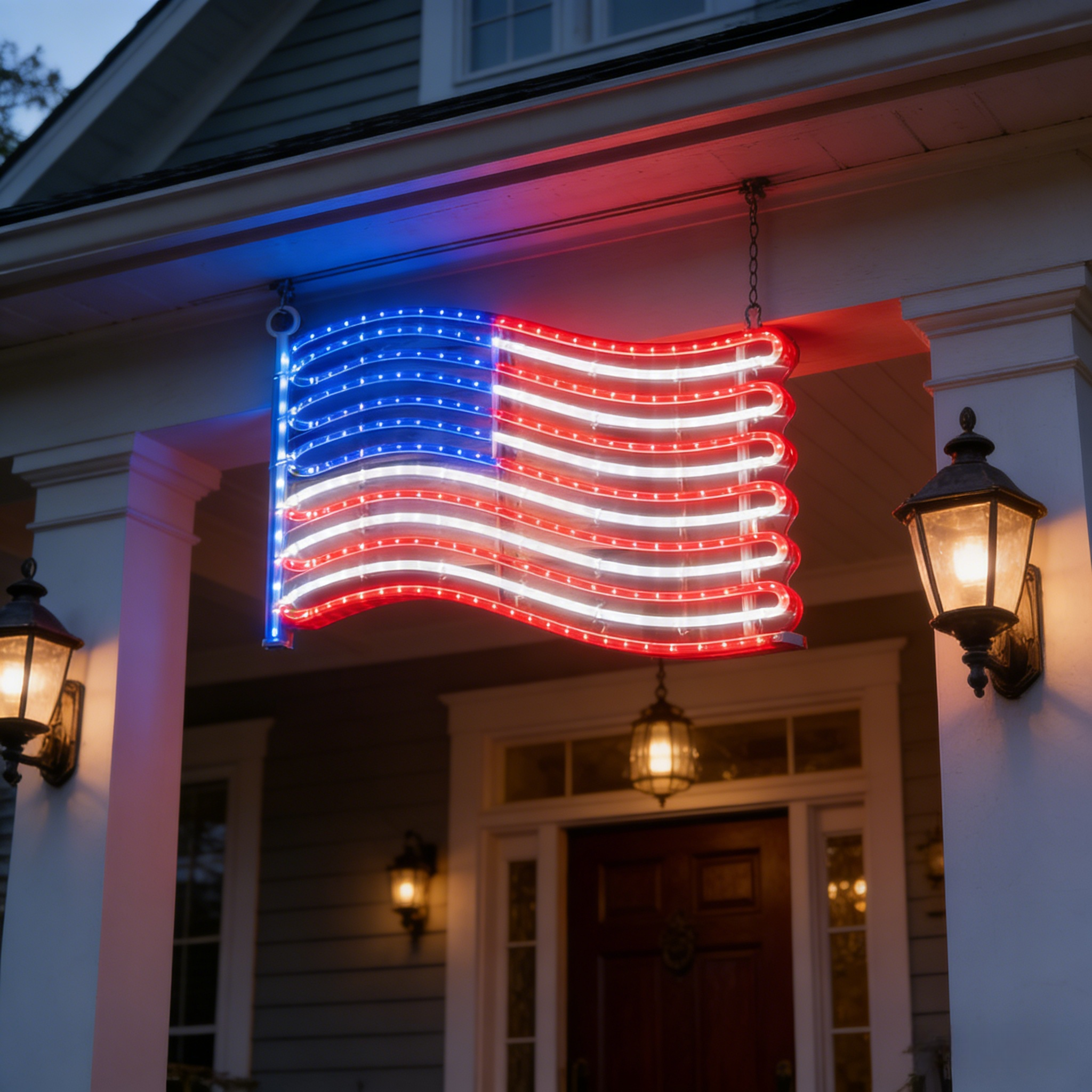 American Flag Weblight