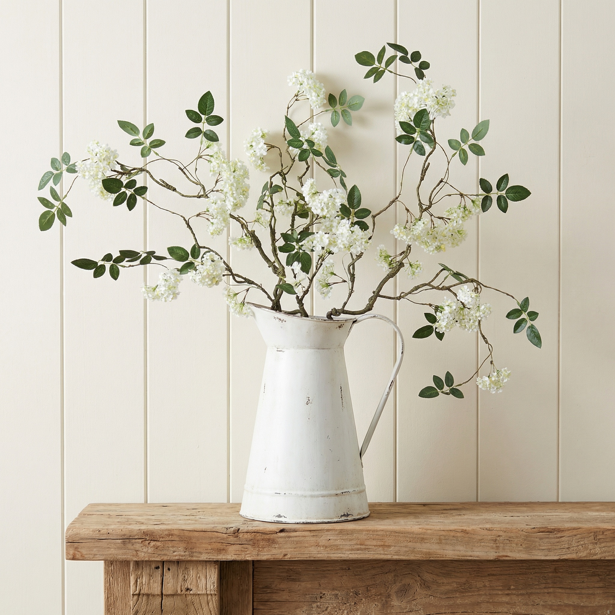 White Snowball Branch Stem