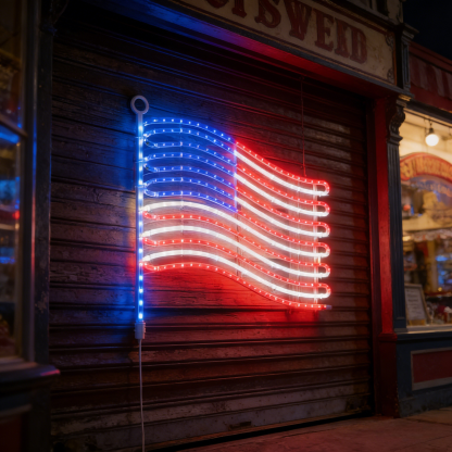 American Flag Weblight