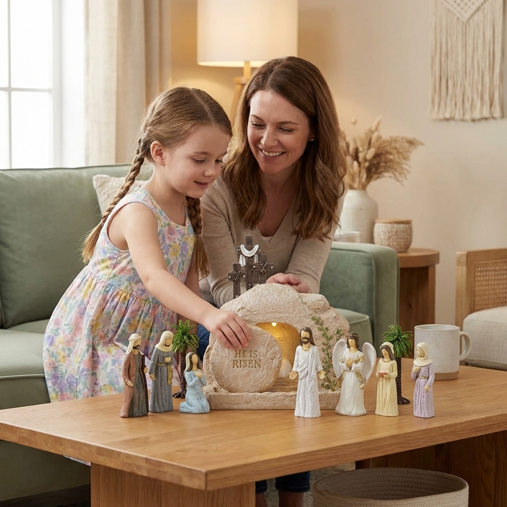 LED Resurrection Scene Set