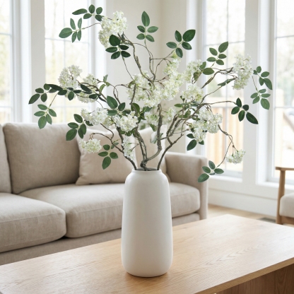 White Snowball Branch Stem