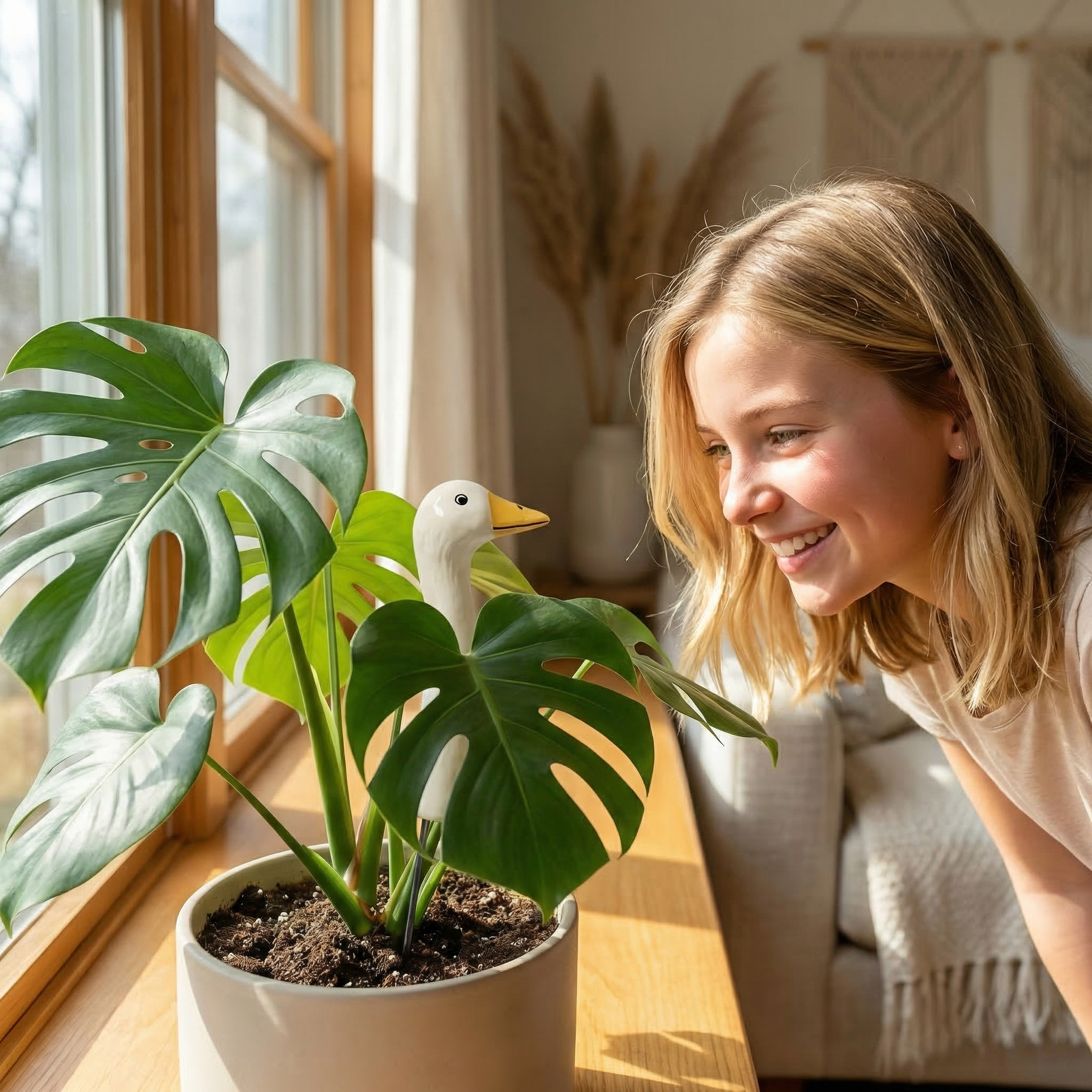 Garden Goose Plant Stakes