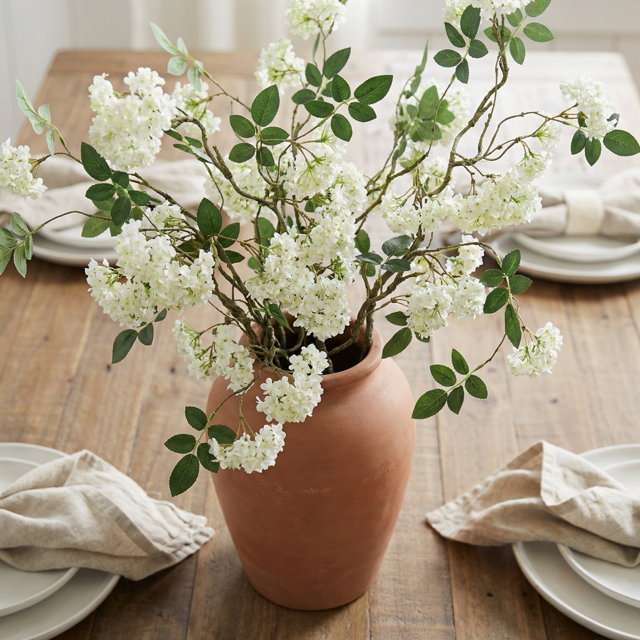 White Snowball Branch Stem