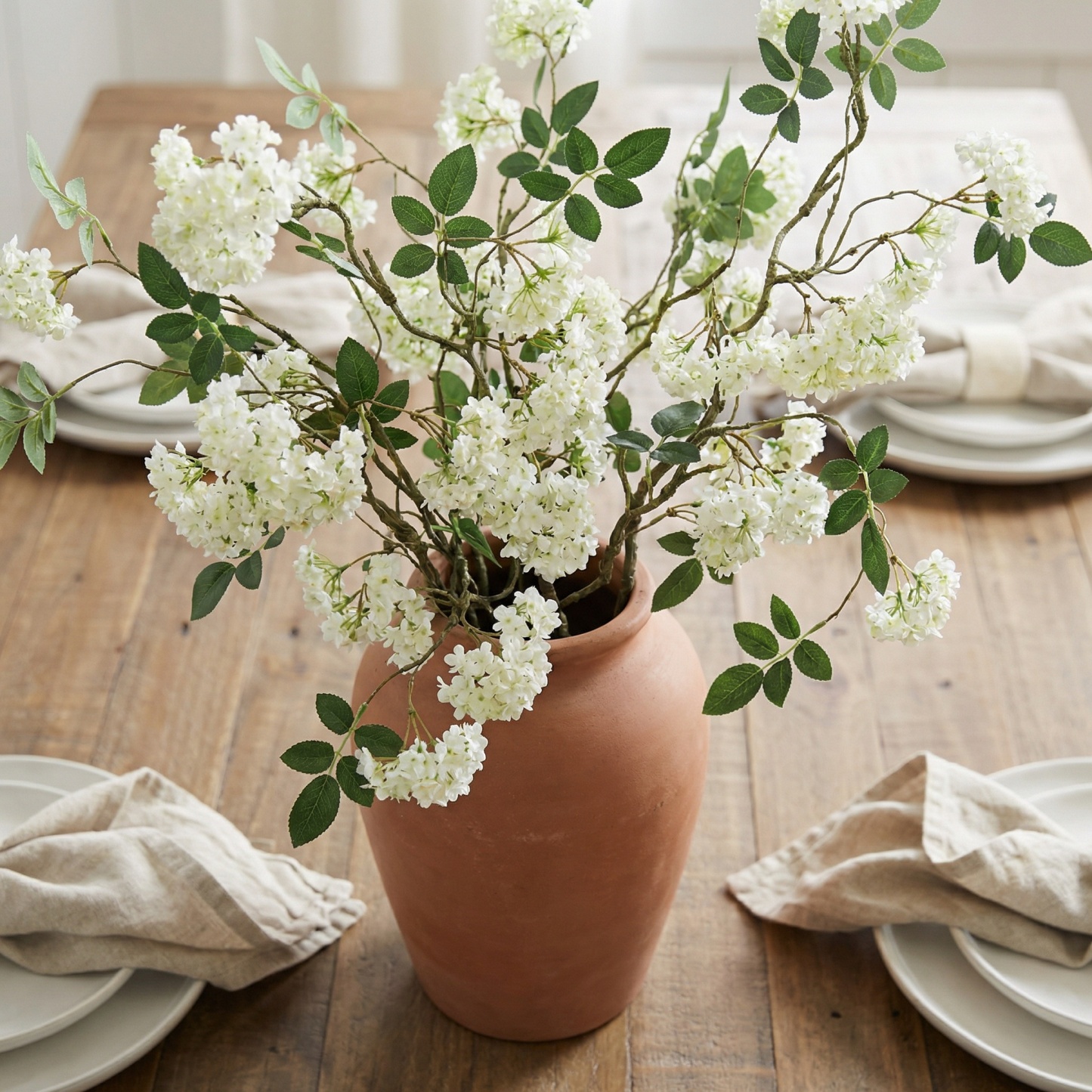 White Snowball Branch Stem