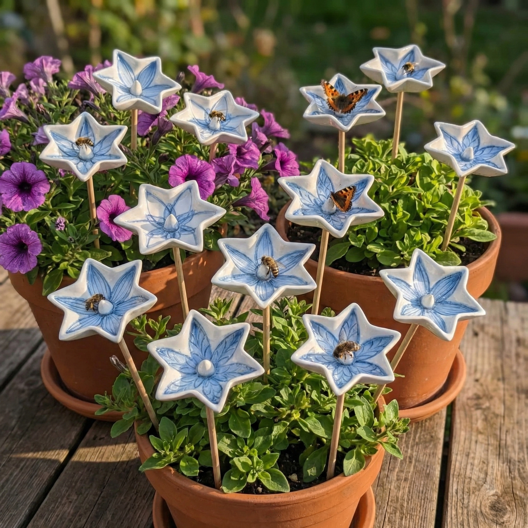 Bee watering stations