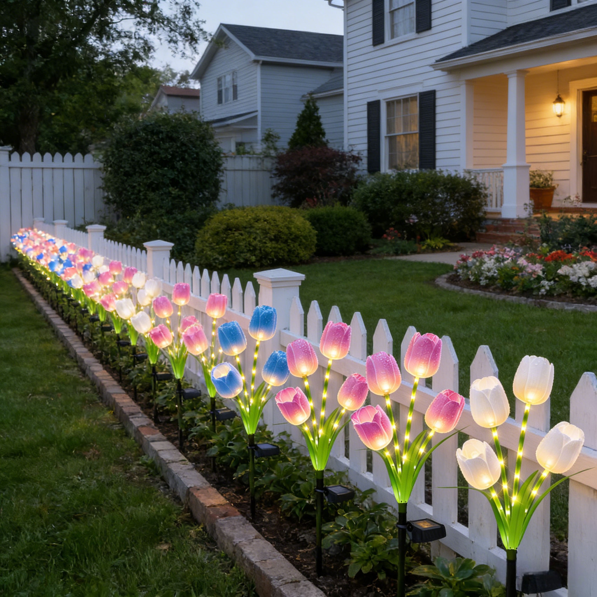 Solar Tulip Lights Waterproof