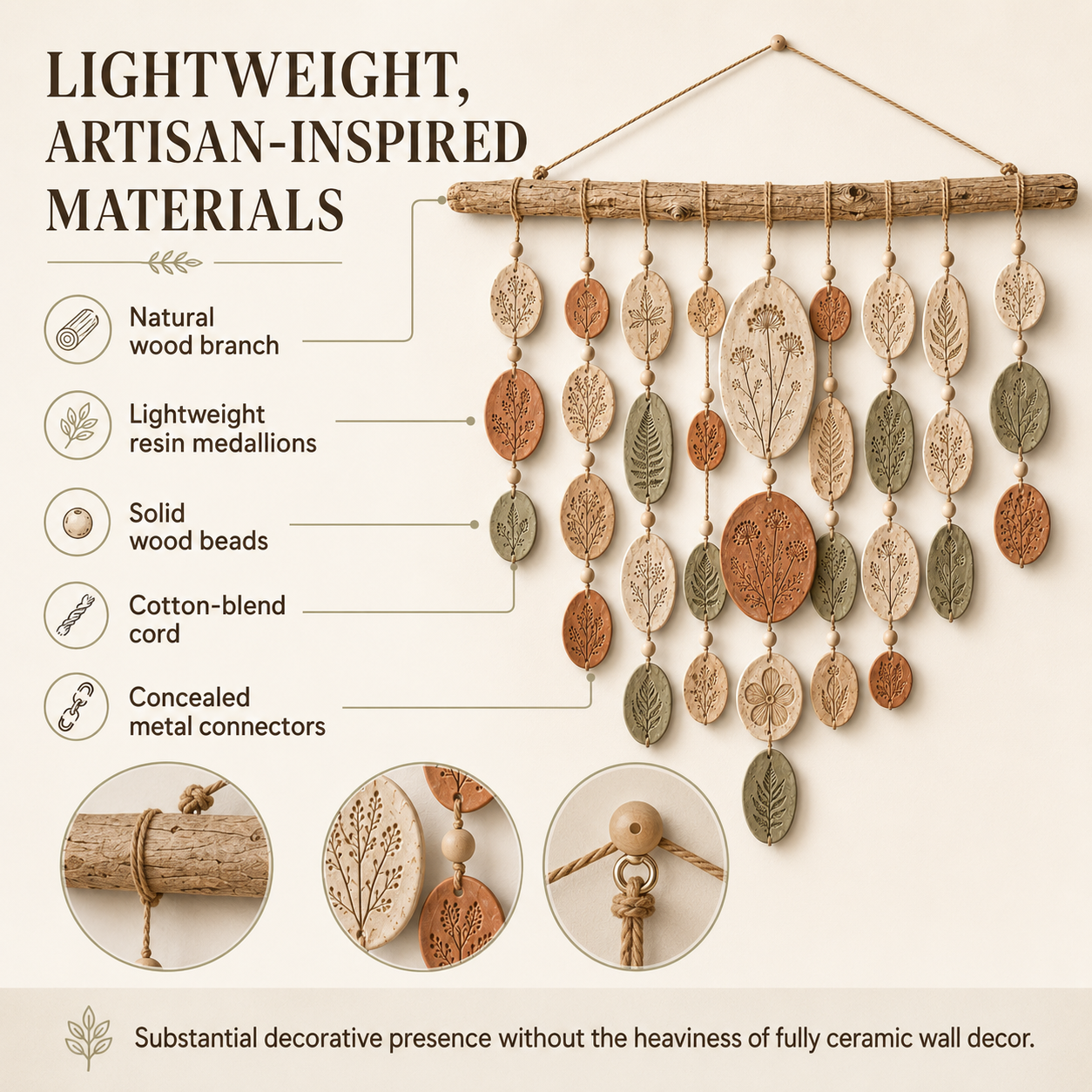 Earth & Bloom Botanical Wall Hanging
