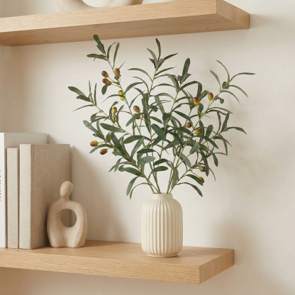 Large Tall Fake Olive Tree Branches