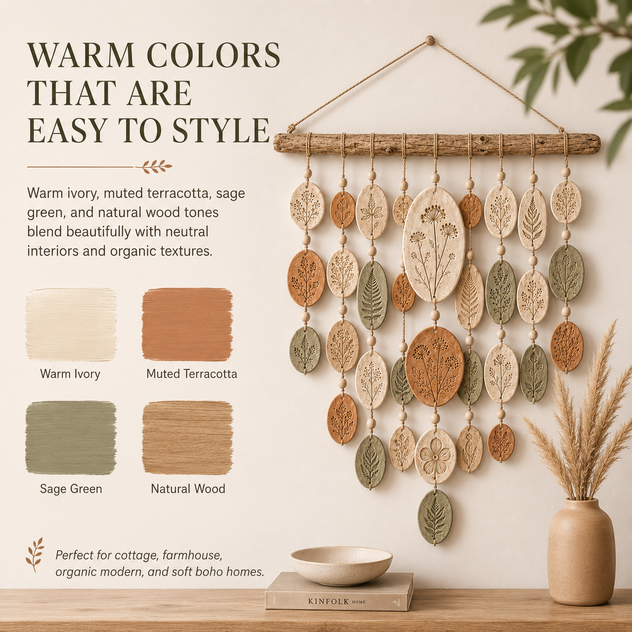 Earth & Bloom Botanical Wall Hanging
