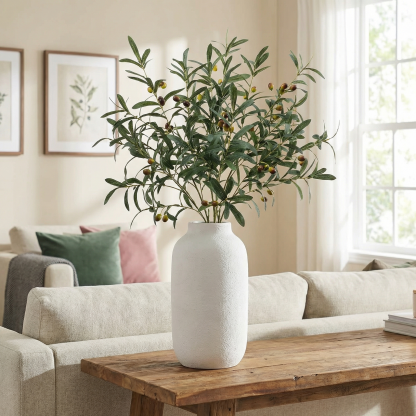 Large Tall Fake Olive Tree Branches