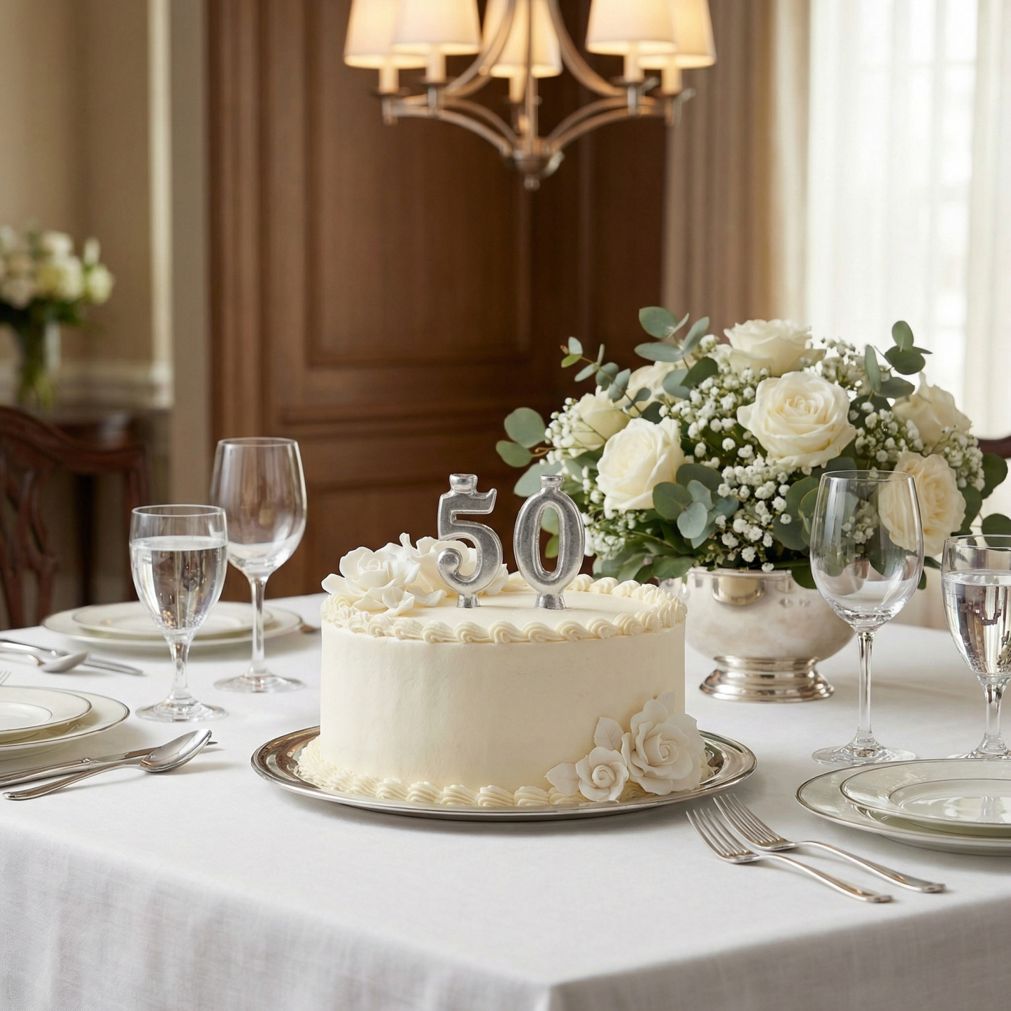 Reusable 0–9 Number Candle Holder Set