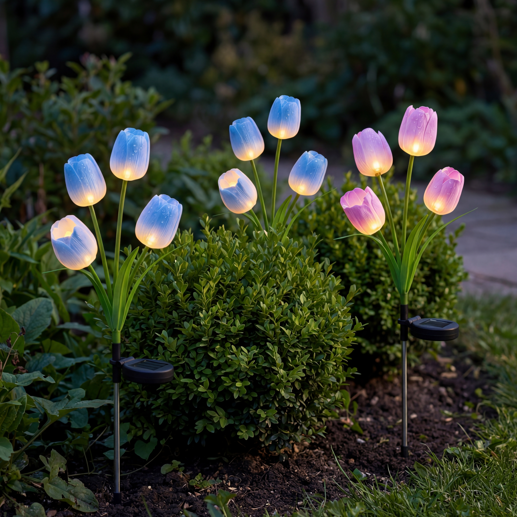 Solar Tulip Lights Waterproof