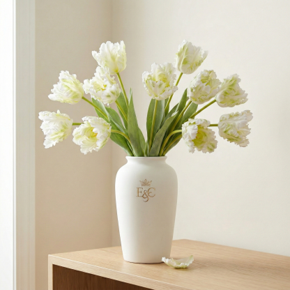 Dramatic Ruffled Tulips Stems