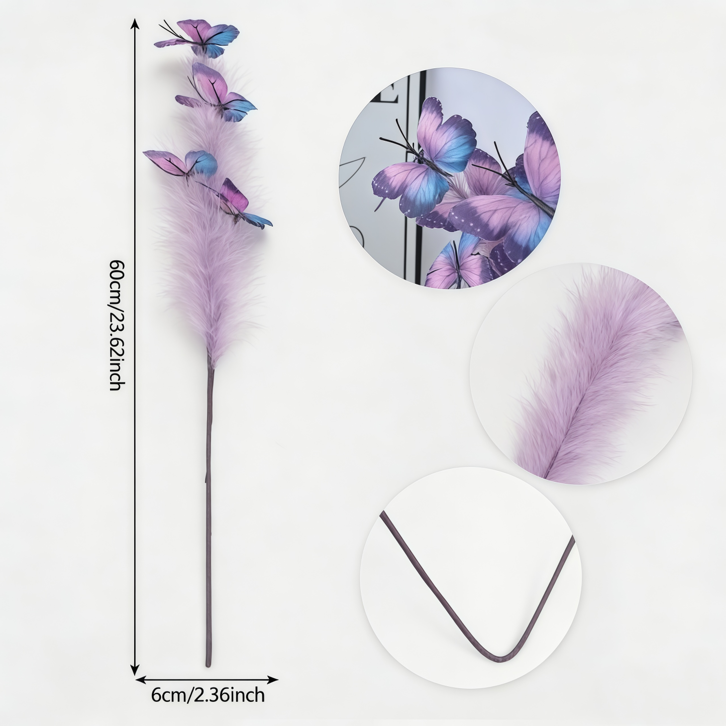 Butterfly Reed Artificial Flowers