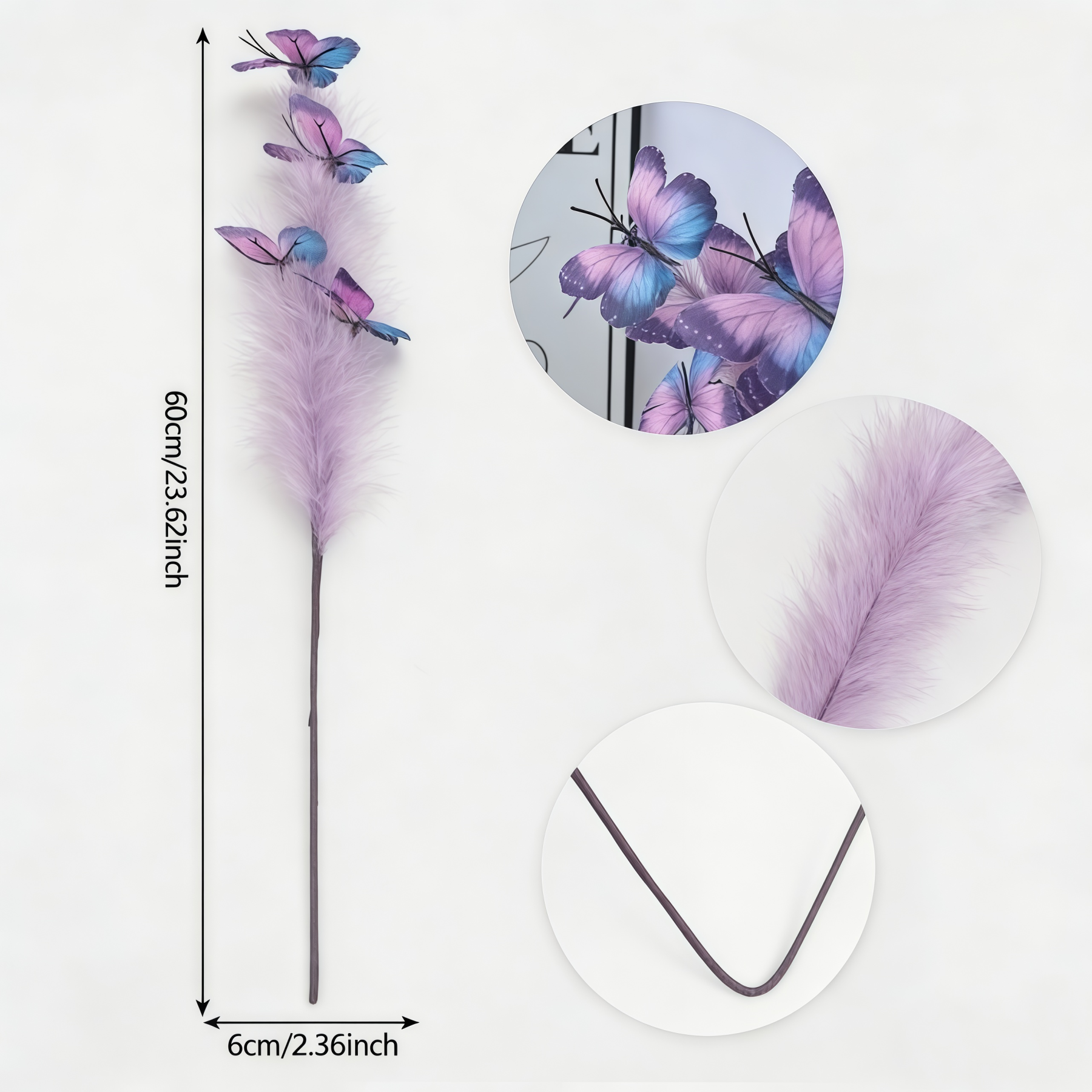 Butterfly Reed Artificial Flowers