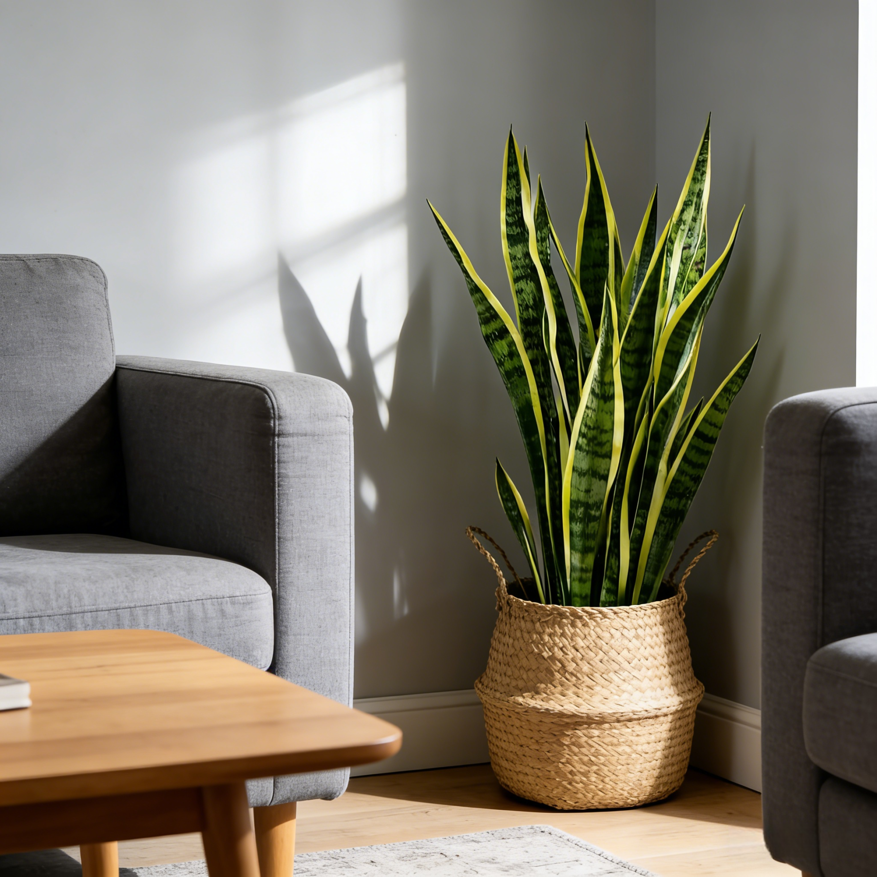 Extra Long Artificial UV tolerant Sansevieria Greenery