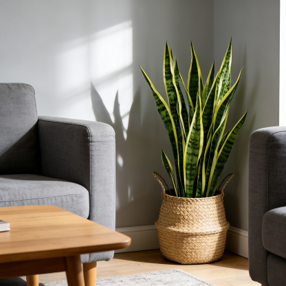 Extra Long Artificial UV tolerant Sansevieria Greenery