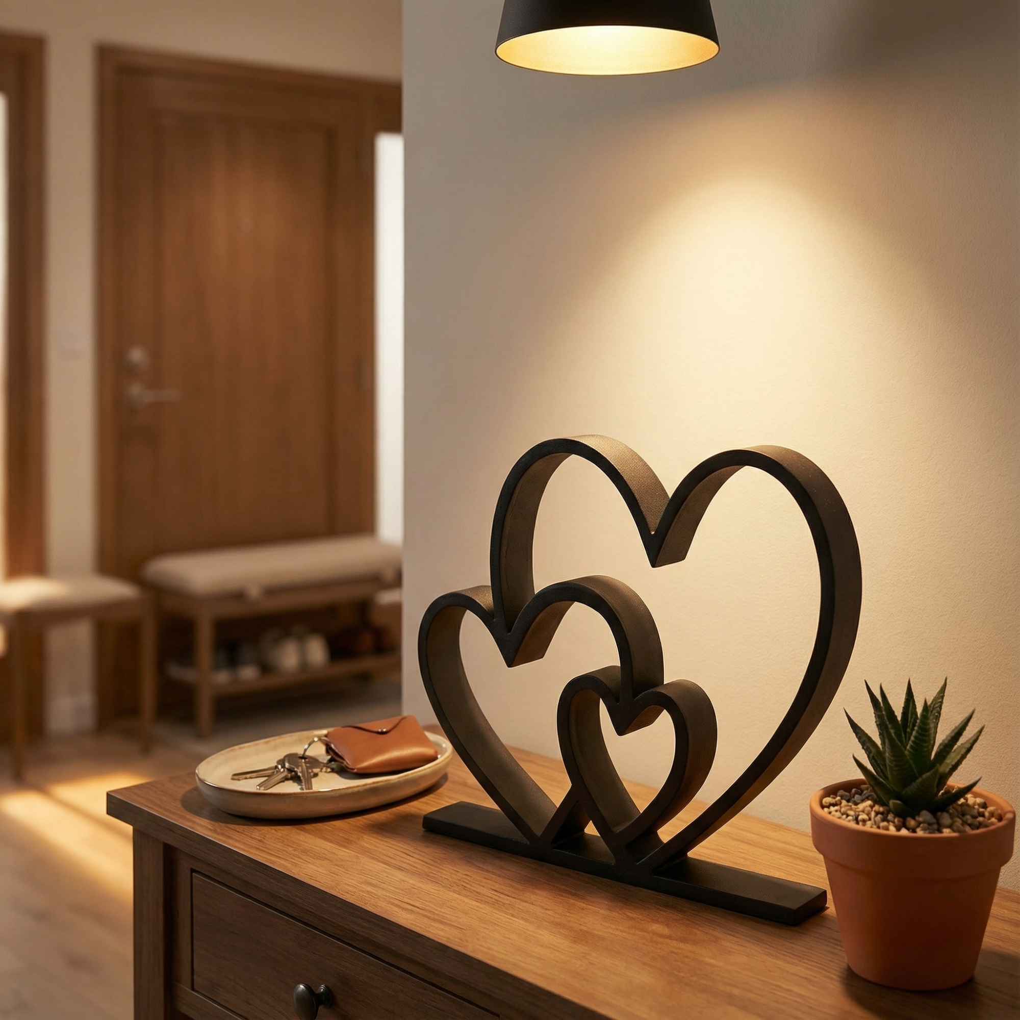 Heart-to-Heart Statue