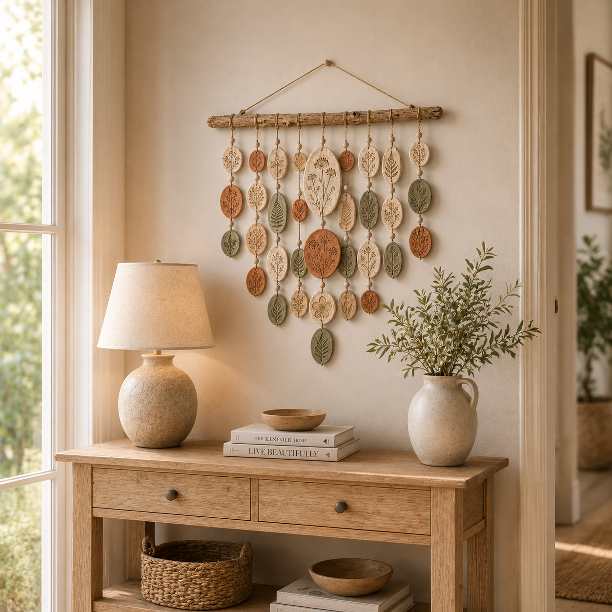 Earth & Bloom Botanical Wall Hanging