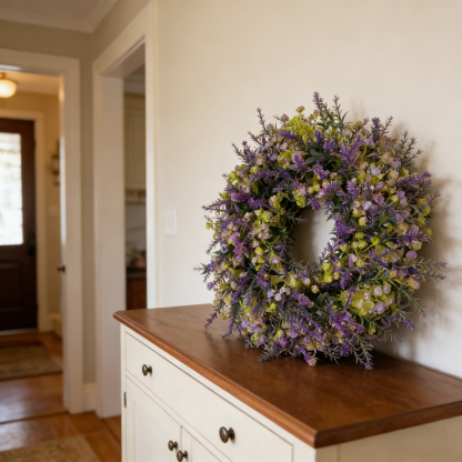Lavender & of Bethlehem Artificial Flower Bouquet Garland