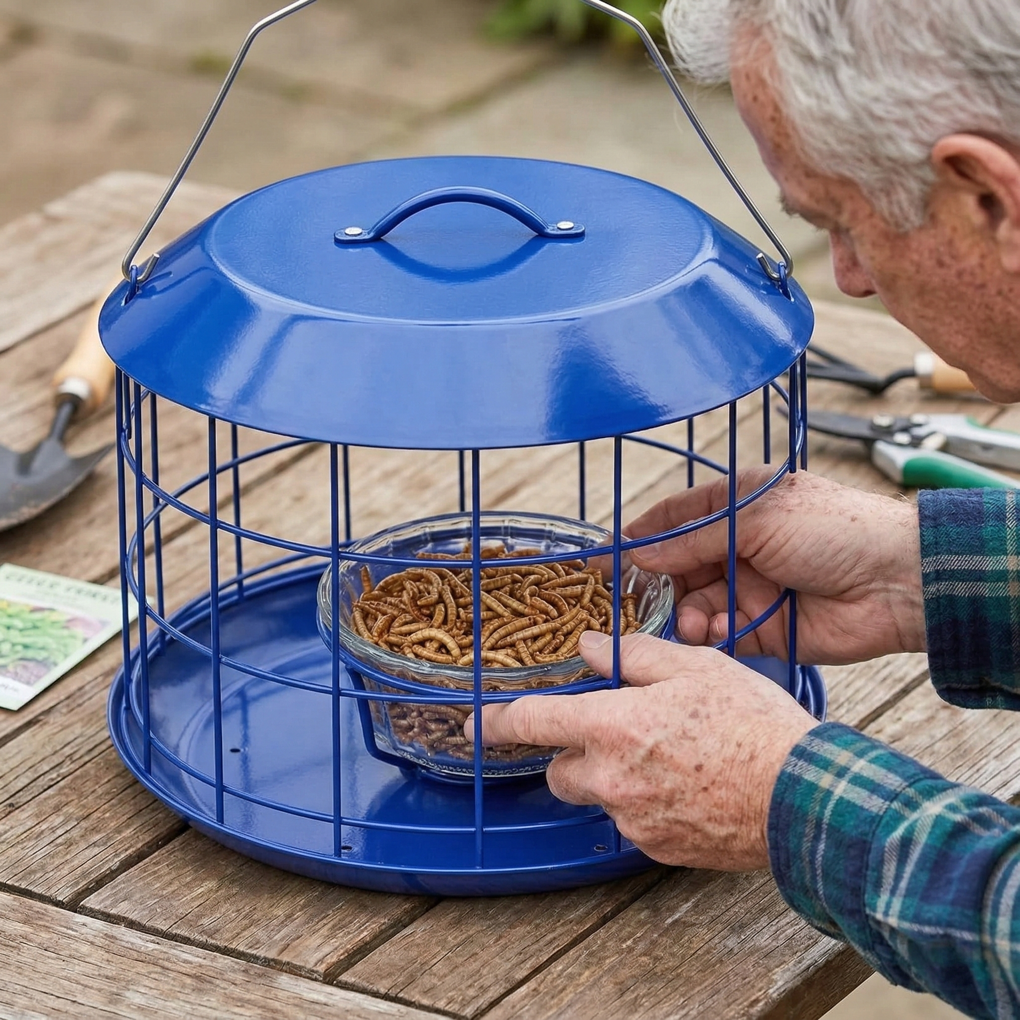 Bluebird Feeders for Outdoors Hanging